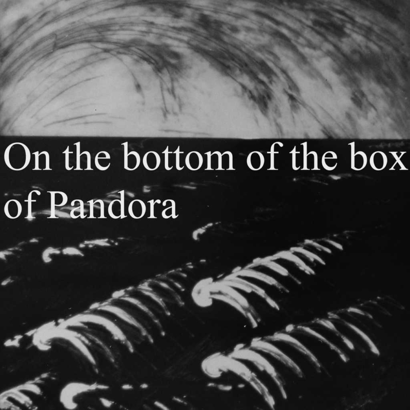 On the bottom of the box of the Pandora, 1992