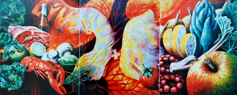 Eat-Art für Plaza-Ausstellung, 1999