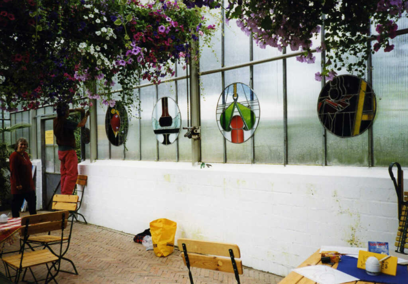 Glasbilder, 70er Jahre