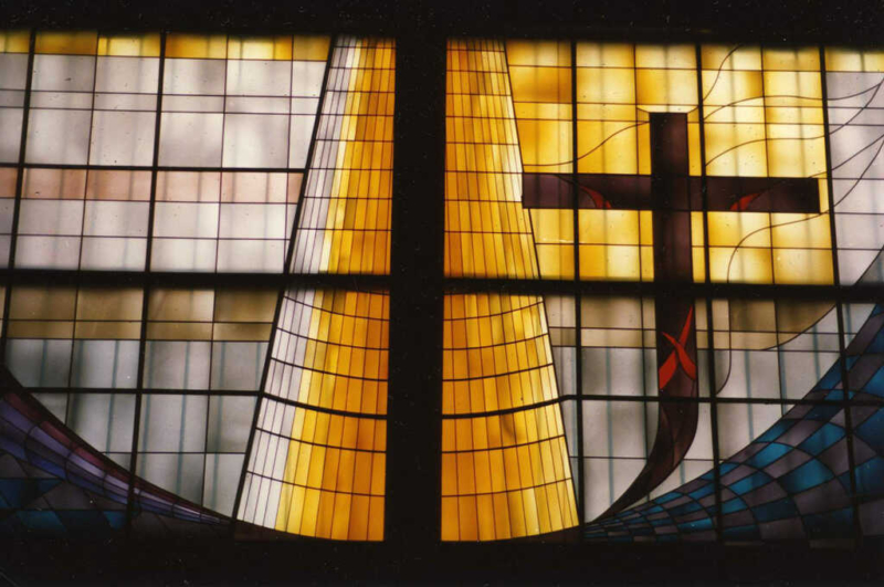 Glasverbleiung Kreuzkirche HH