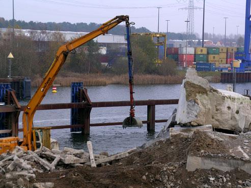 Zurueckholen des Fuellmaterials, 19. November 2007