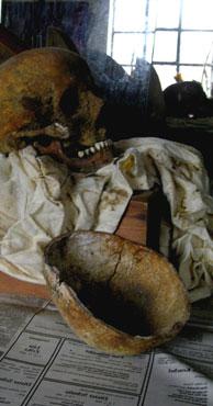 versteckt, aber doch präsent