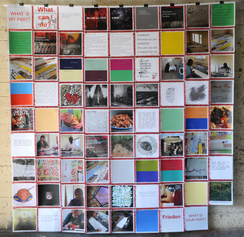 Friedensteppich im Bunker, 2014