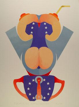 Europaeischer Waffeleisbecher, 1994