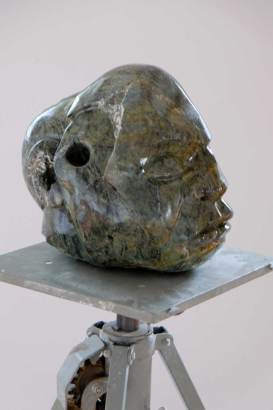 Kopf Skulptur, 2016