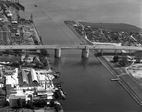 Luftaufnahme, 60er Jahre