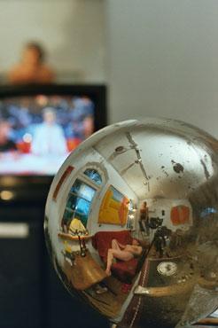 Selbstportrait, Spiegelung, 2004