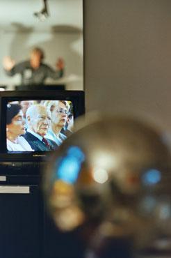 Selbstportrait, Spiegelung, 2004