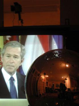 Selbstportrait, Spiegelung, 2004